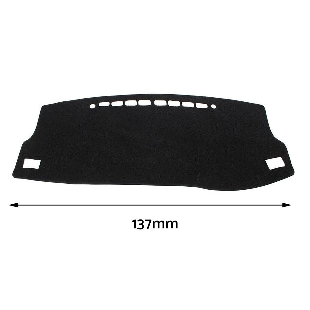 Dash Mat Suitable for Toyota Corolla 2014 - 2018 Hatch Dashboard Cover Black - Frazy's Auto Parts