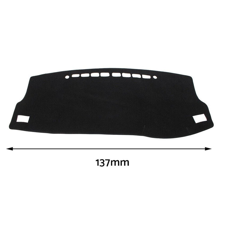 Dash Mat Suitable for Toyota Corolla 2014 - 2018 Hatch Dashboard Cover Black - Frazy's Auto Parts