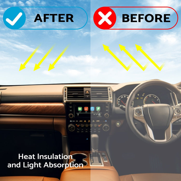 Dash Mat Suitable For Toyota Landcruiser 200 Series 3 VX / GXL 2015 - 2021 - Frazy's Auto Parts
