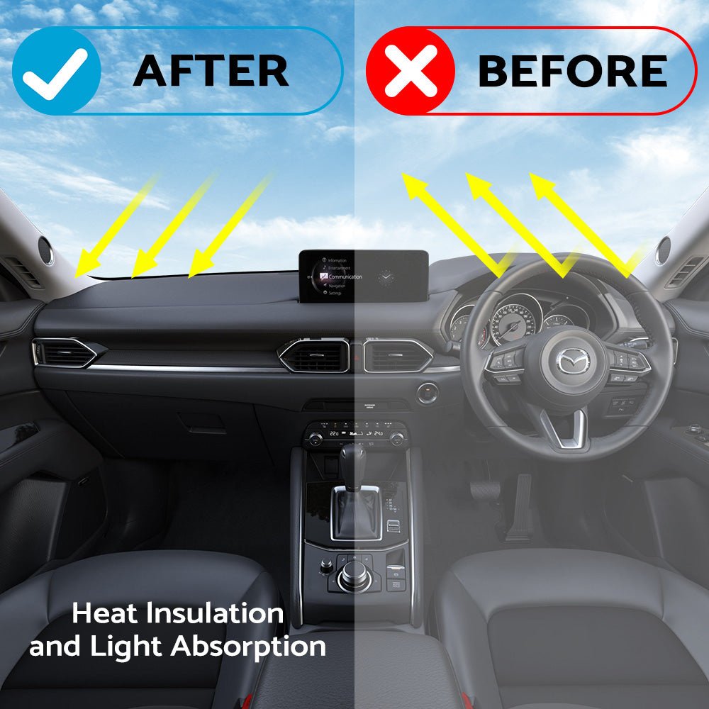 Dashboard Cover Dash Mat Suitable For Land Rover Freelander 2 2007 - 2016 RHD - Frazy's Auto Parts