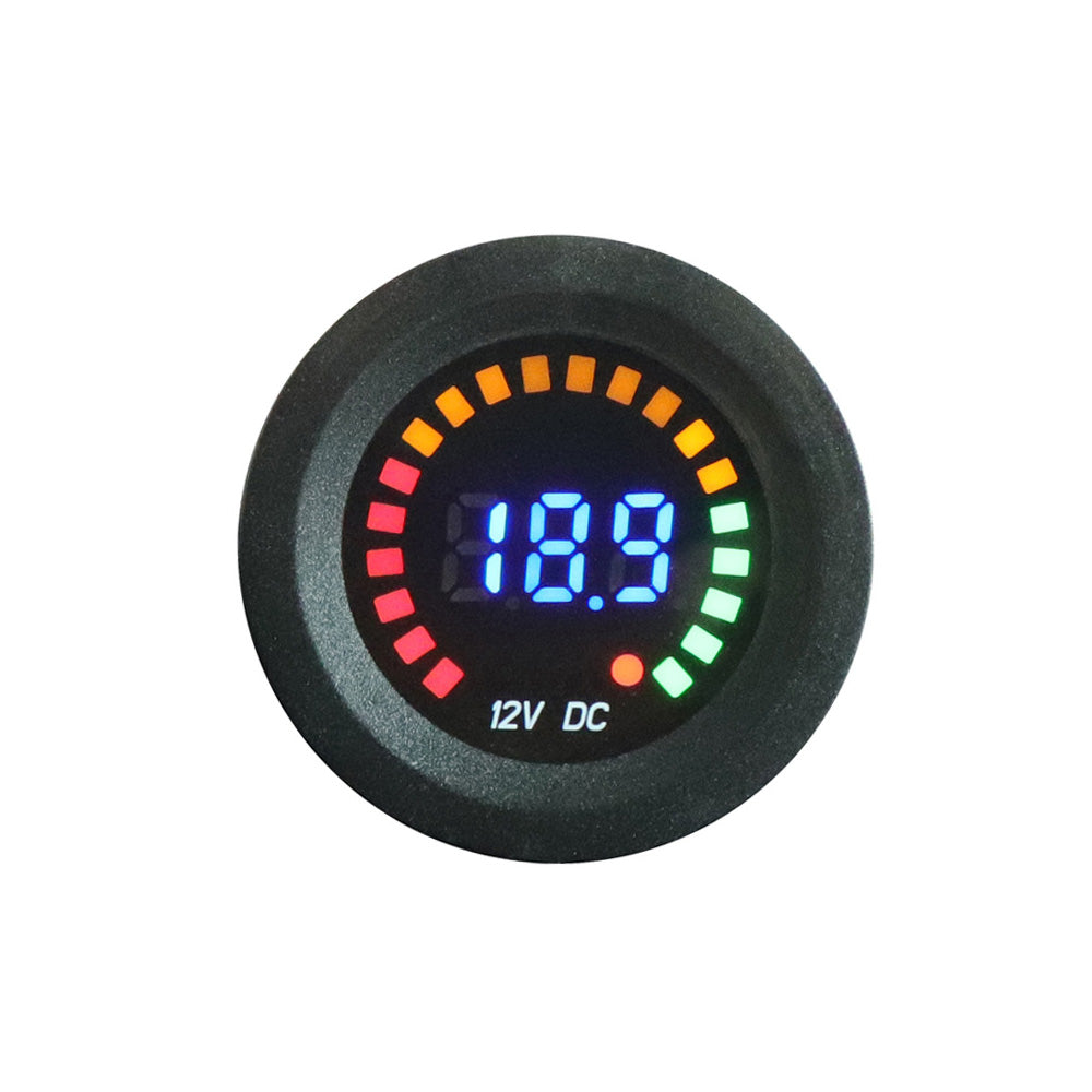 Battery Volt Meter Monitor LED Digital DC 12V Voltage Gauge Suitable For Car Boat Marine-2