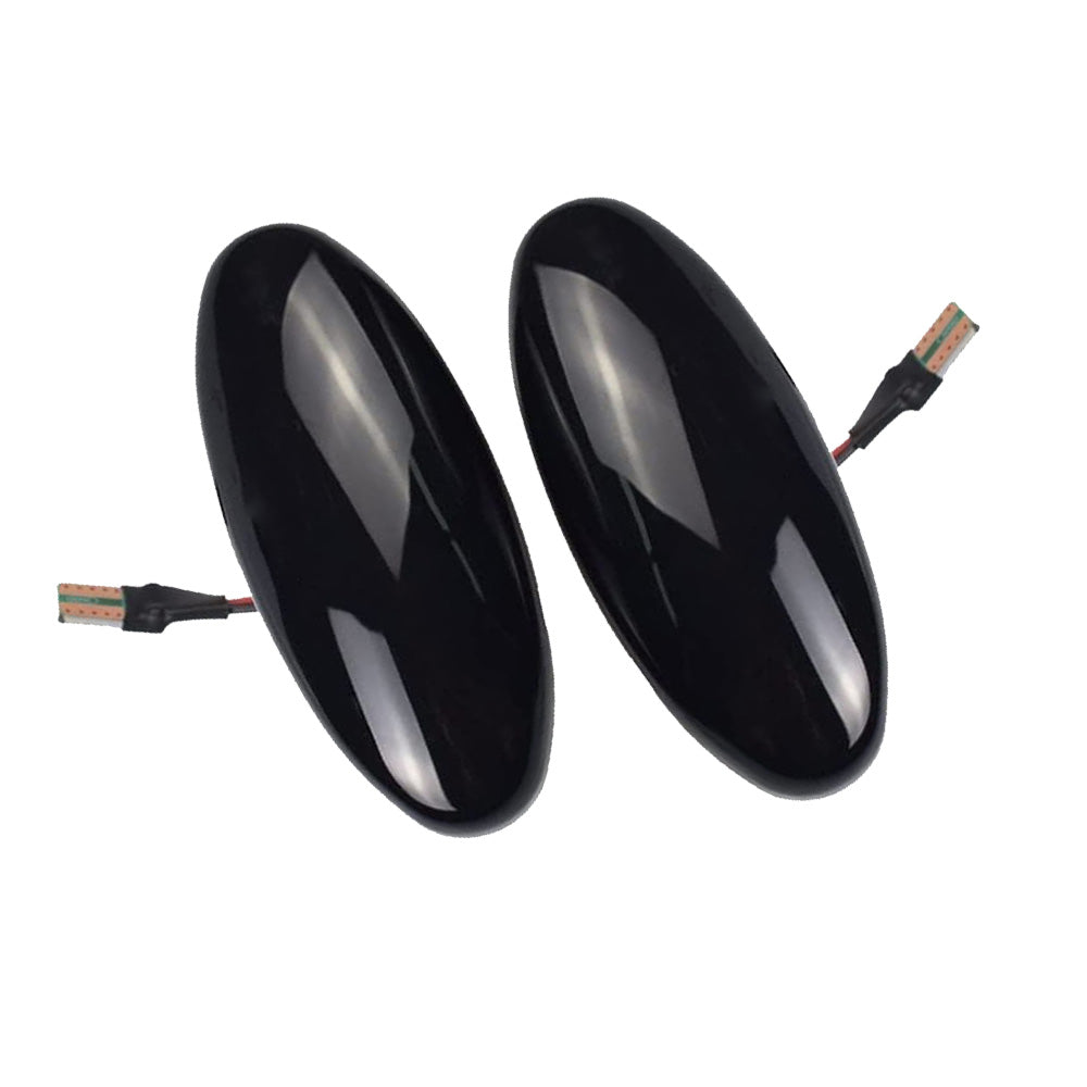 2x Dynamic Side Light Turn Signal Indicator Suitable For Nissan Navara D22 / NP300-0