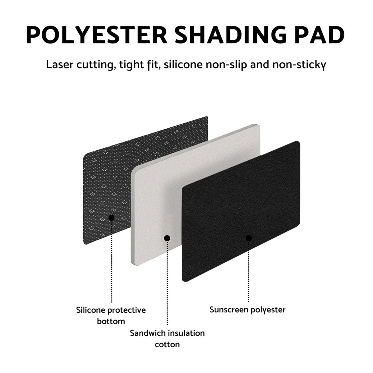Instrument Panel Dashboard Cover Suitable For Mazda 6 2003-2008 Polyester-3