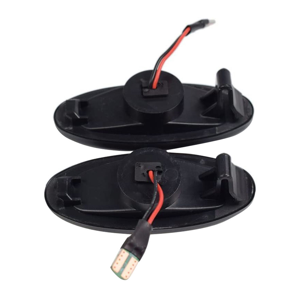 2x Dynamic Side Light Turn Signal Indicator Suitable For Nissan Navara D22 / NP300-2