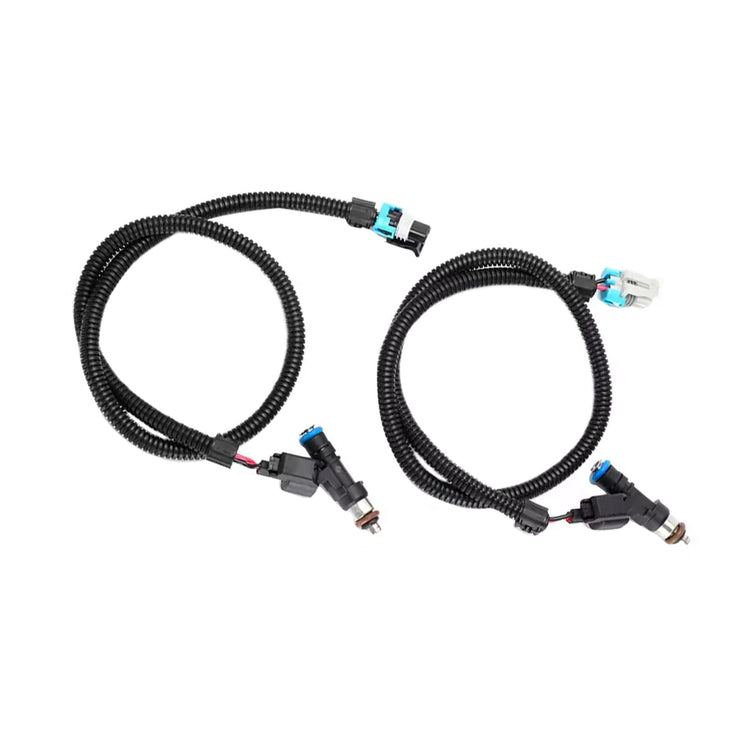 2x Fuel Injector Harness Set Suitable For Polaris Ranger XP 800 / Ranger Crew / RZR 800 2010-2017 OEM 1204318 1204319 0280158197-0