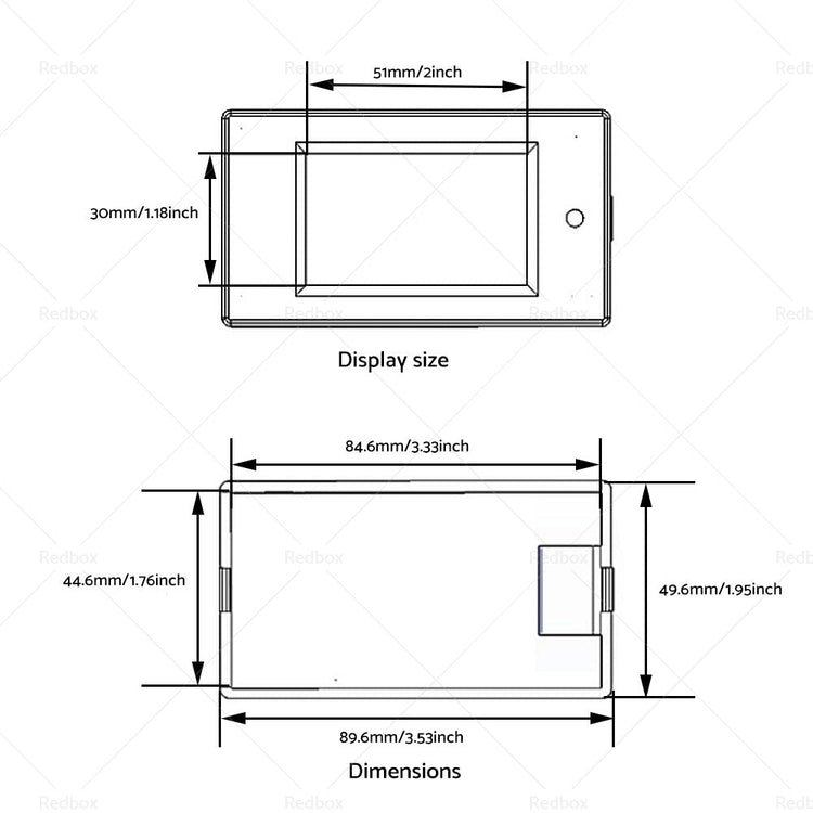 DC 6. 5~100V 20 - 50 - 100A LCD Digital Combo Panel Display Volt Amp Power Watt Meter - Frazy's Auto Parts