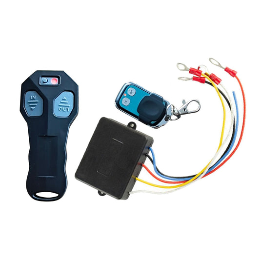 DC12V Wireless Winch Remote Control Kit Suitable for Car Jeep ATV Warn Ramsey - Frazy's Auto Parts