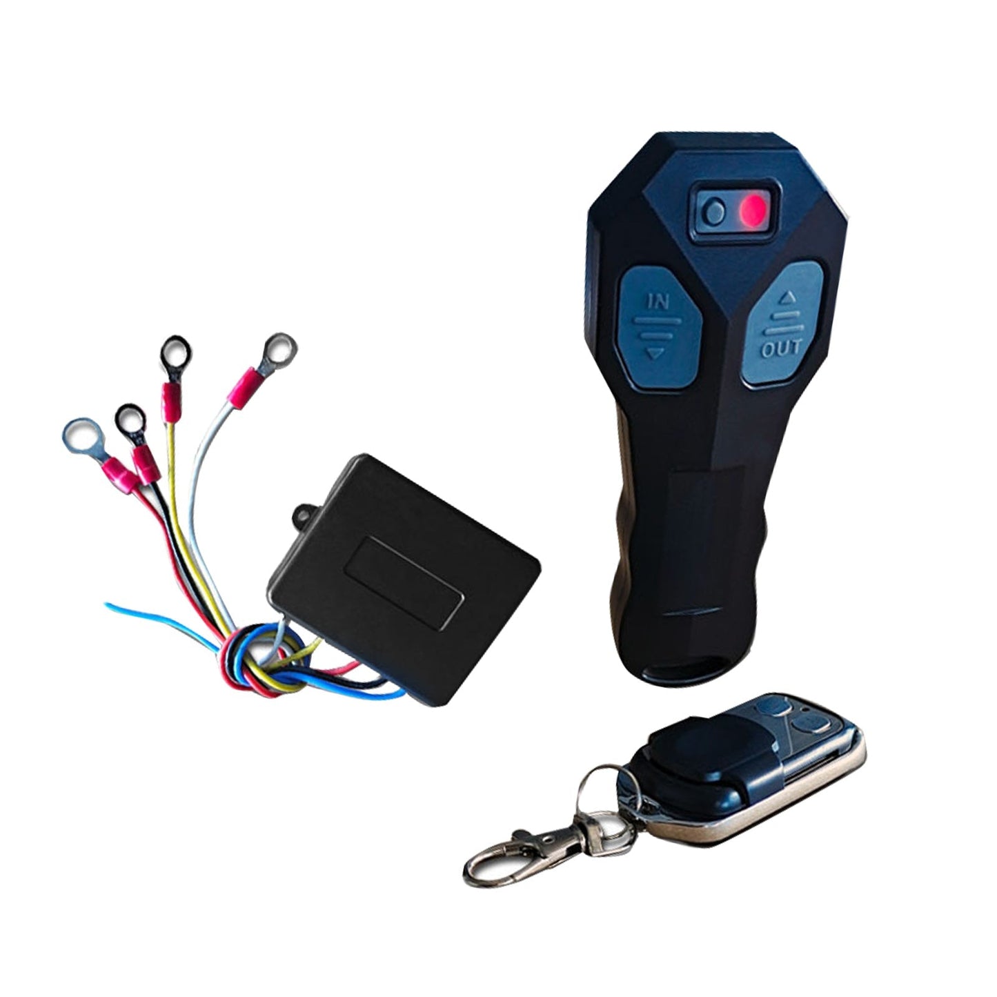 DC12V Wireless Winch Remote Control Kit Suitable for Car Jeep ATV Warn Ramsey - Frazy's Auto Parts