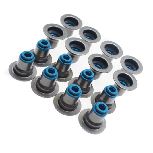 Valve Seals FKM Suitable for GM LS1 LS3 LS6 4.8L 5.3L 5.7L 6.0L V8-0