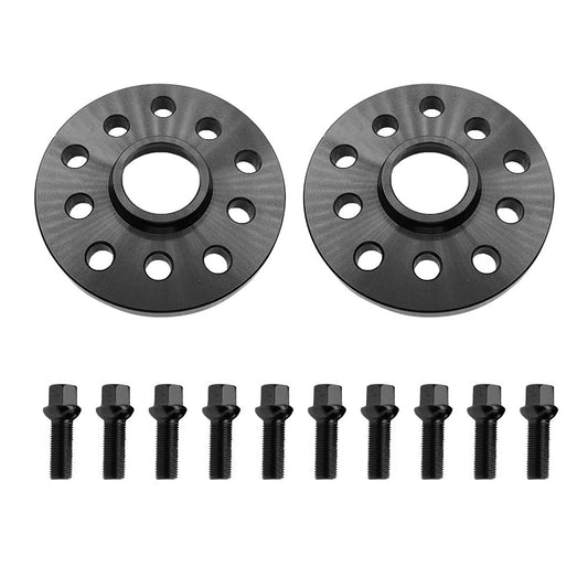 2x 15mm Hubcentric Wheel Spacers 5x112 Suitable For VW Golf GTI / R / R32 MK4-MK7-0