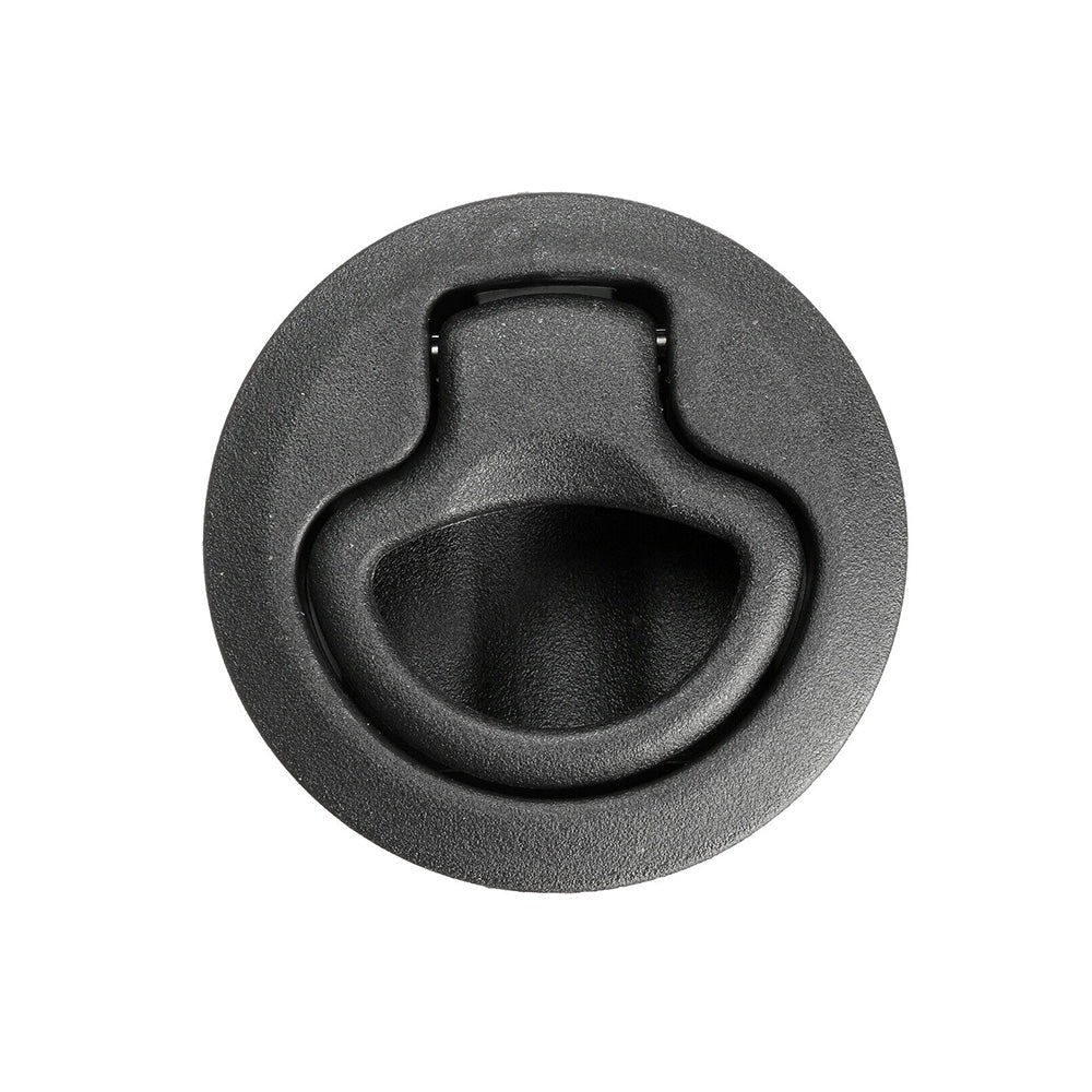 4x Round Flush Pull Slam Hatch Latch Door Lock Suitable For RV / Marine / Boat / Caravan-2