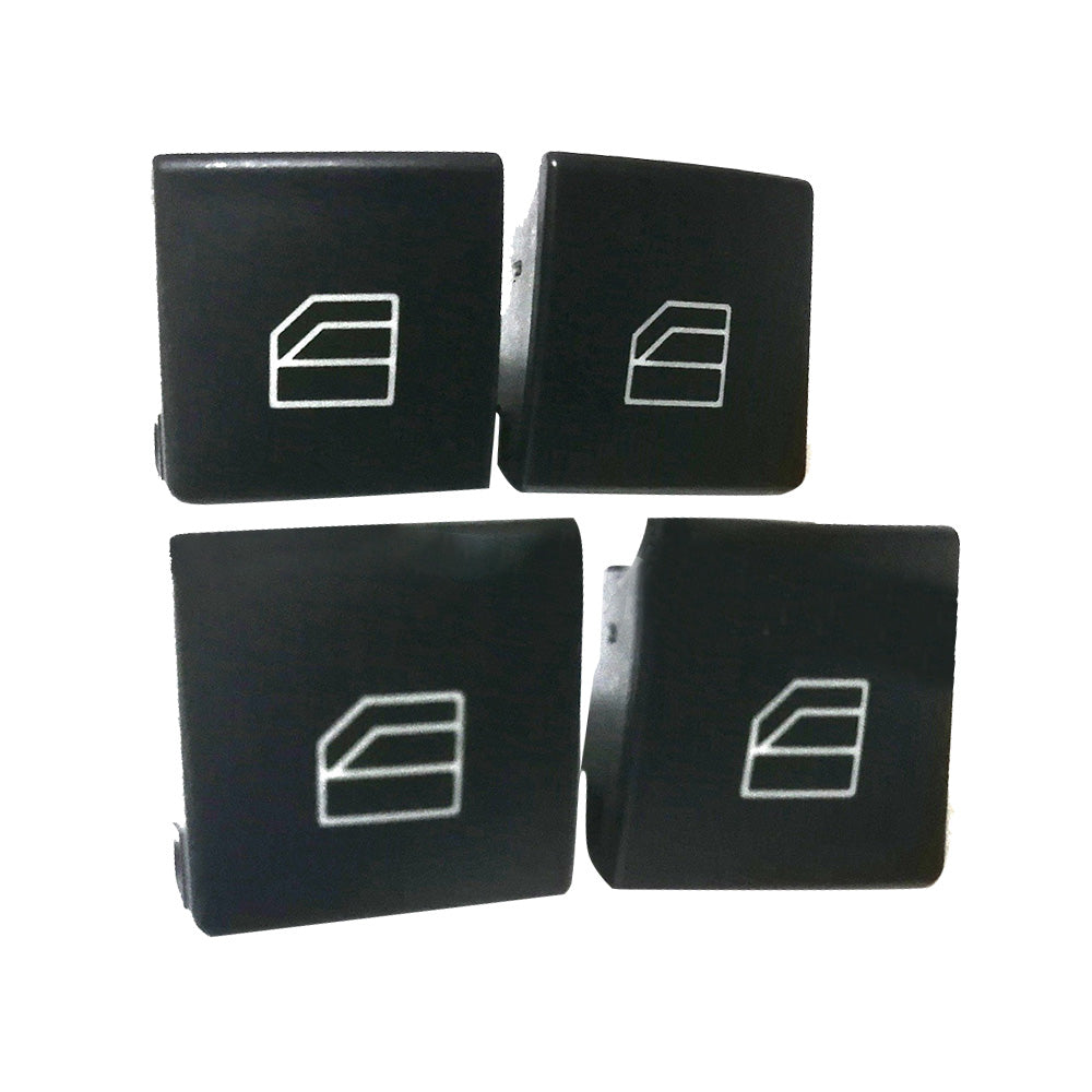 Driver Window Switch Button Cover 4x Suitable For Mercedes-Benz ML W164 / W212-1
