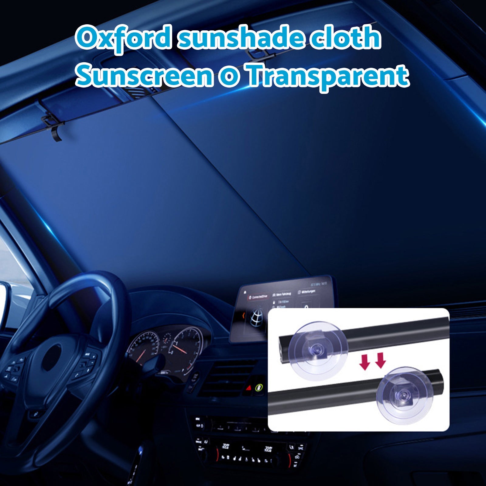 Auto Retractable Sunshade Suitable For Car Windshield With Automatic Function 2025-4