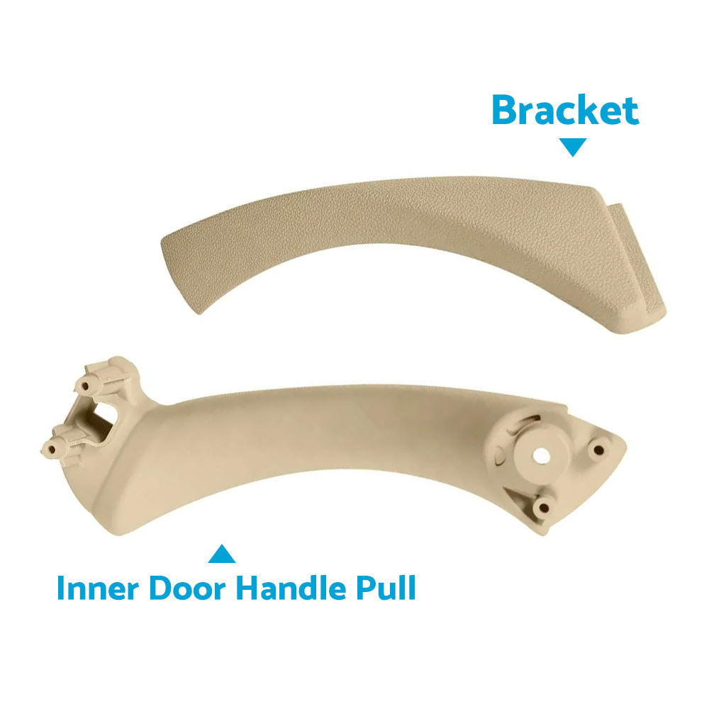 Left Inner Door Panel Handle Pull Beige Suitable For BMW E90 3 Series 320i Sedan-4