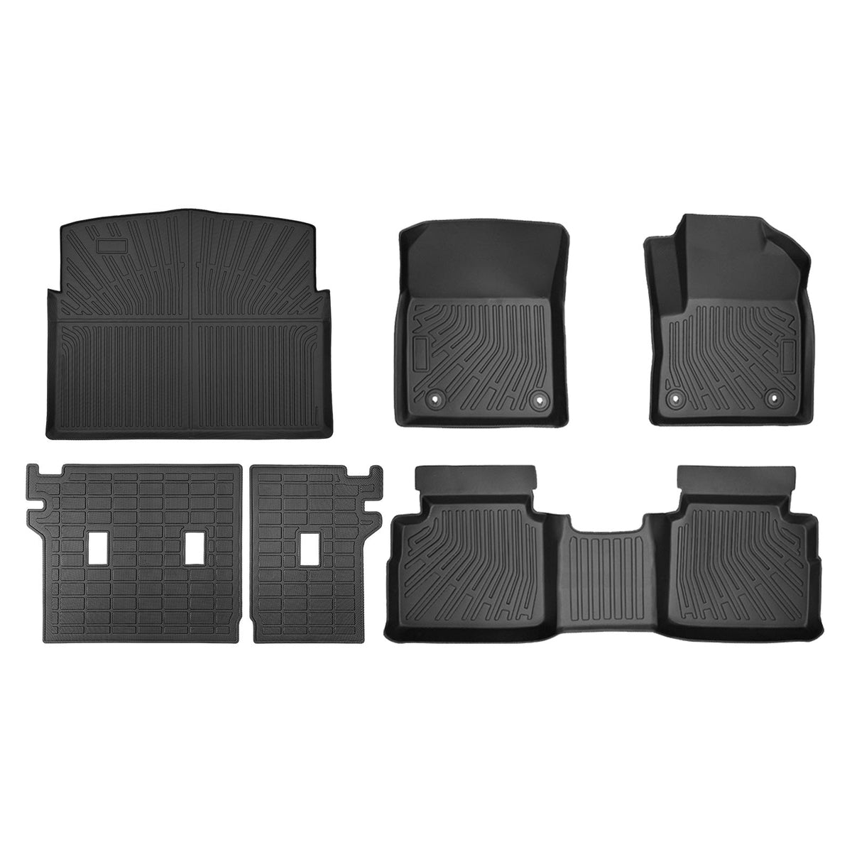 Floor Boot Mats Kit 3D All-Weather Suitable For Nissan X-Trail 22-On T33 e--1