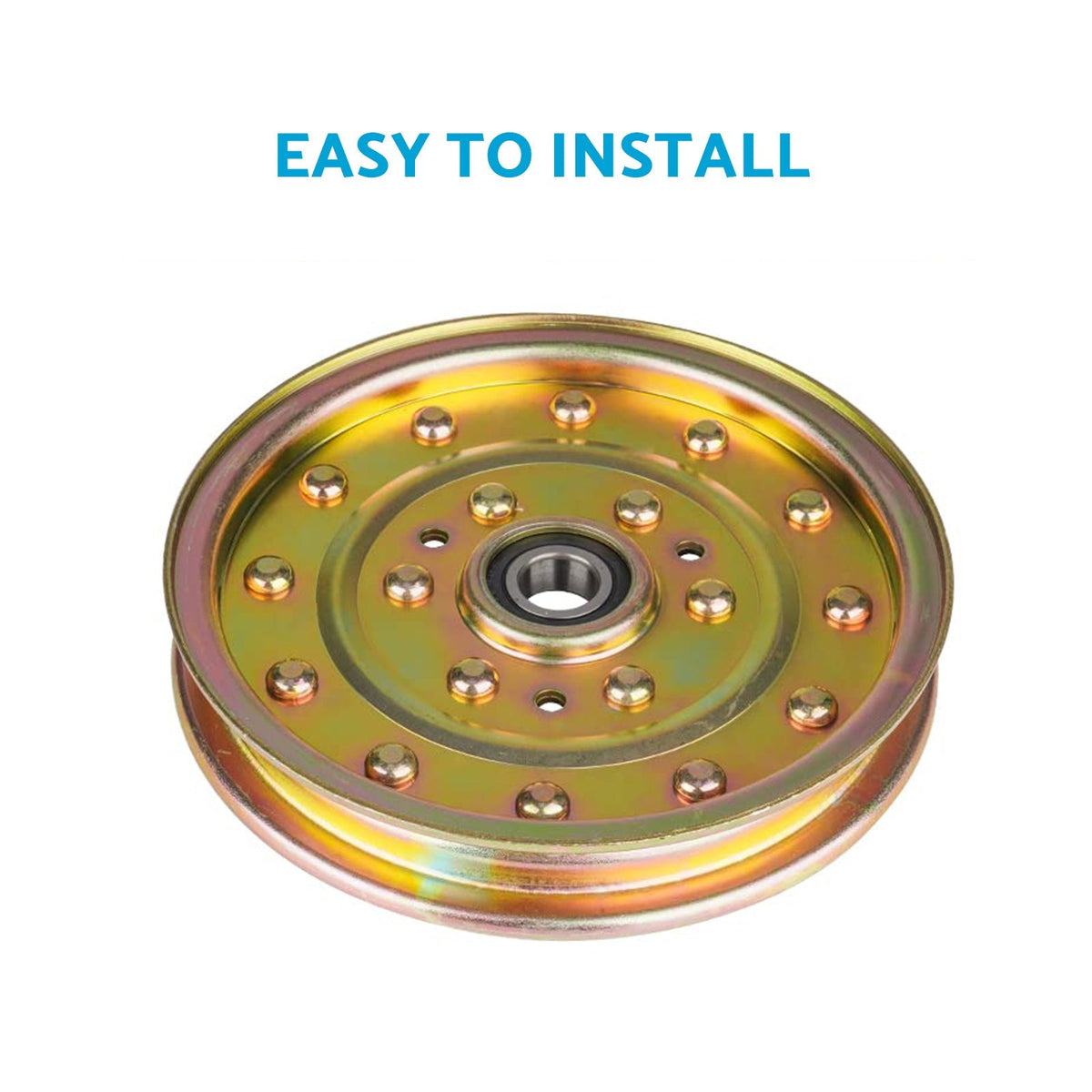 Deck Steel Flat Idler Pulley 116 - 4667 / 132 - 9424 Suitable For Toro Z Master - Frazy's Auto Parts