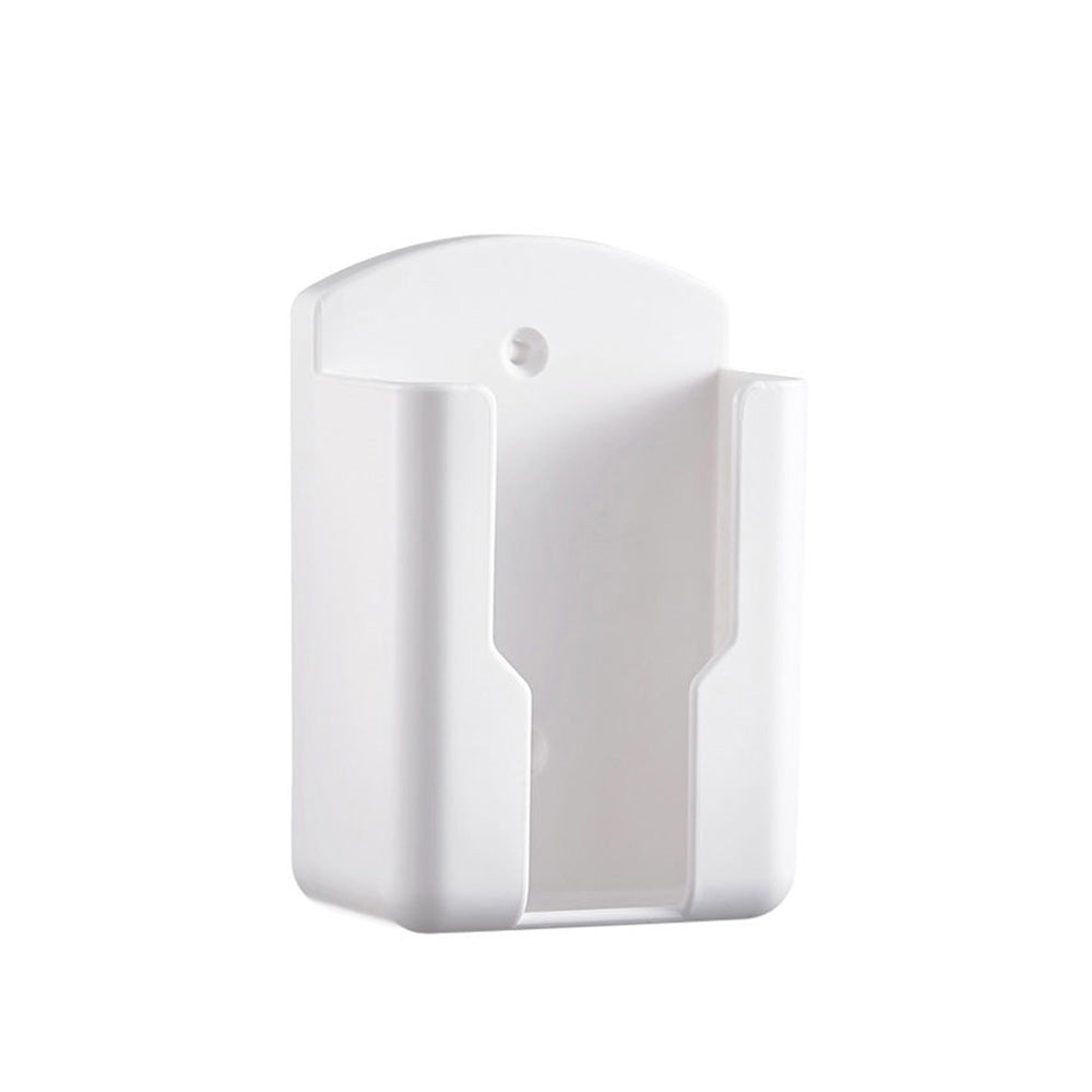 Air Conditioner Remote Control Holder Wall-Mounted Cover Storage Universal White-0