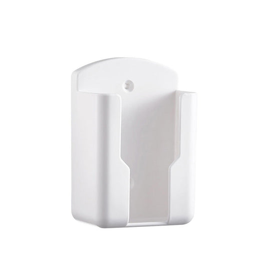 Air Conditioner Remote Control Holder Wall-Mounted Cover Storage Universal White-0