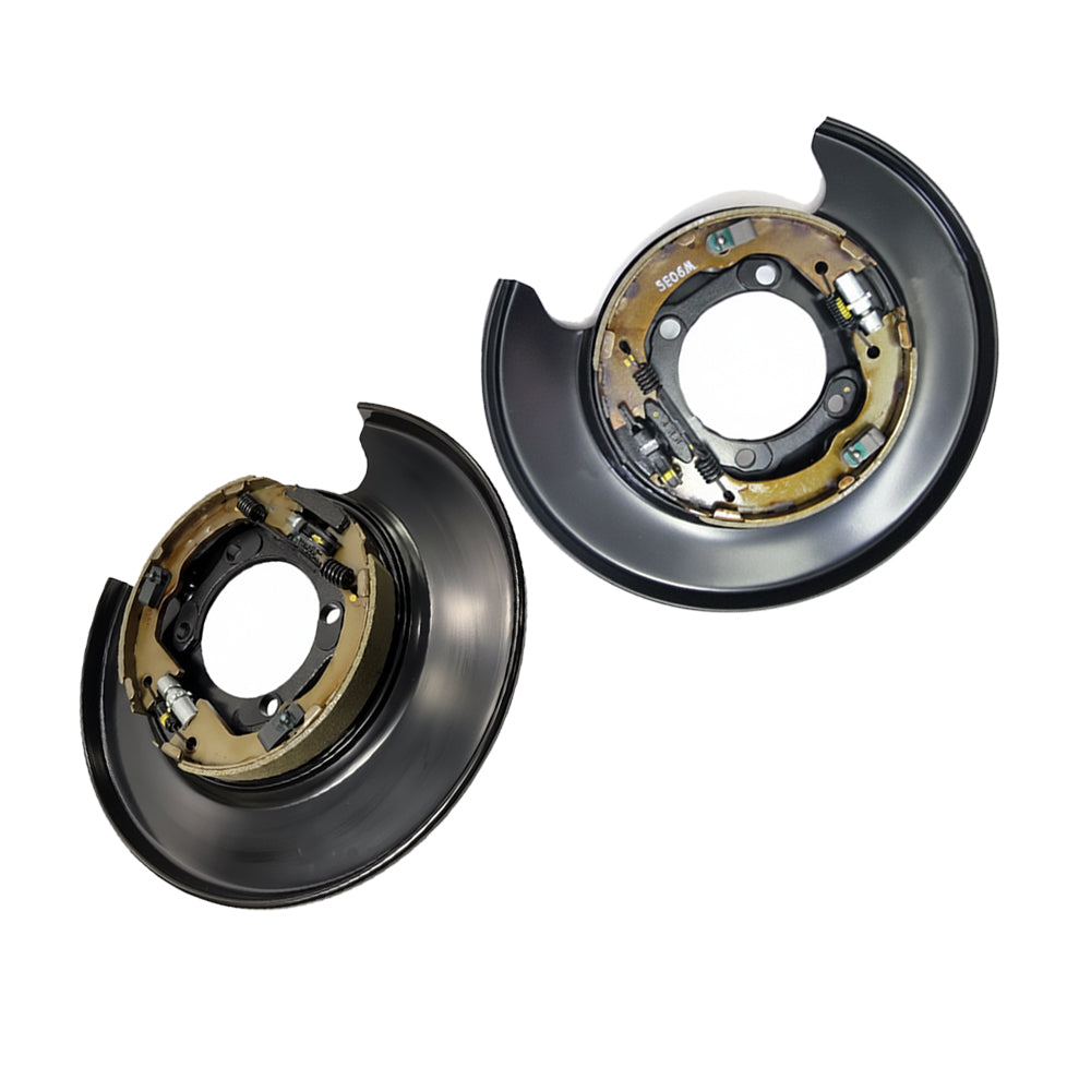 2x Rear Brake Dust Shield Suitable For Hyundai Santa FE 10-12 Kia Sorento 11-13-1