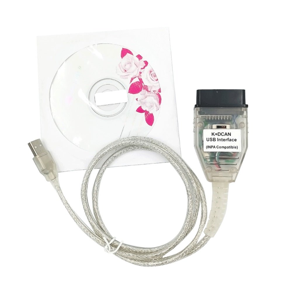 Diagnostic Connector Cable USB Interface Suitable For BMW INPA K+CAN K DCAN - Frazy's Auto Parts
