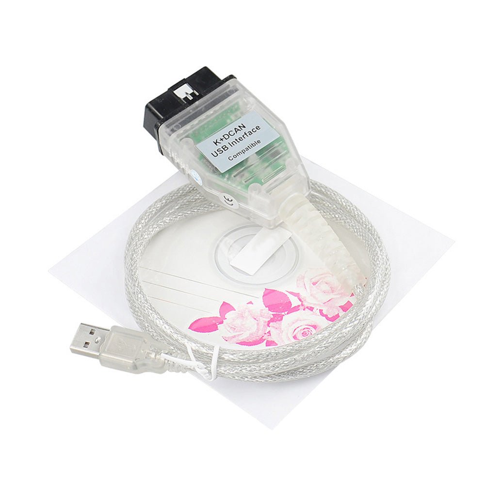Diagnostic Connector Cable USB Interface Suitable For BMW INPA K+CAN K DCAN - Frazy's Auto Parts
