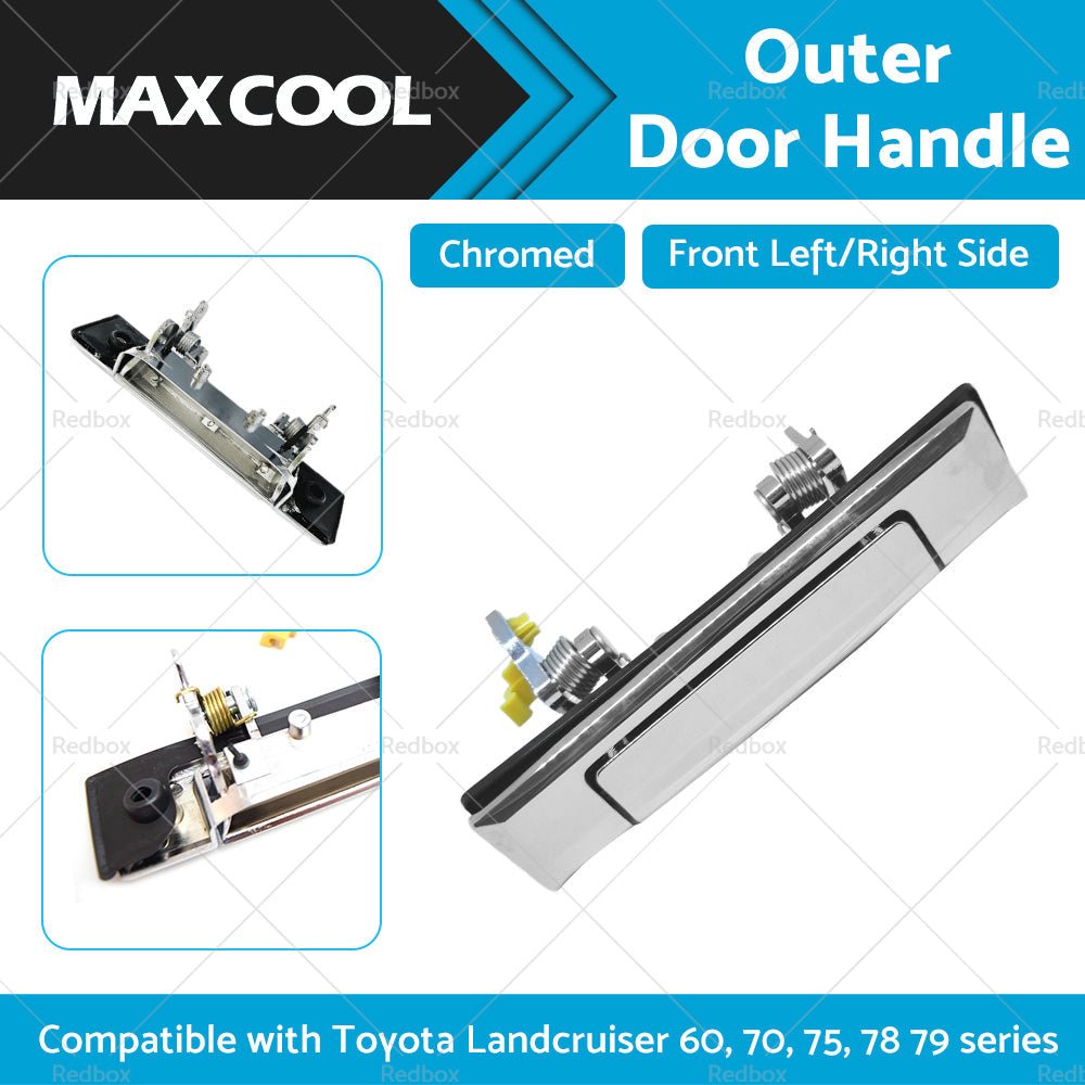 Door Handle Front LH or RH Suitable for Toyota Landcruiser 60 70 75 78 79 80 - 07 - Frazy's Auto Parts