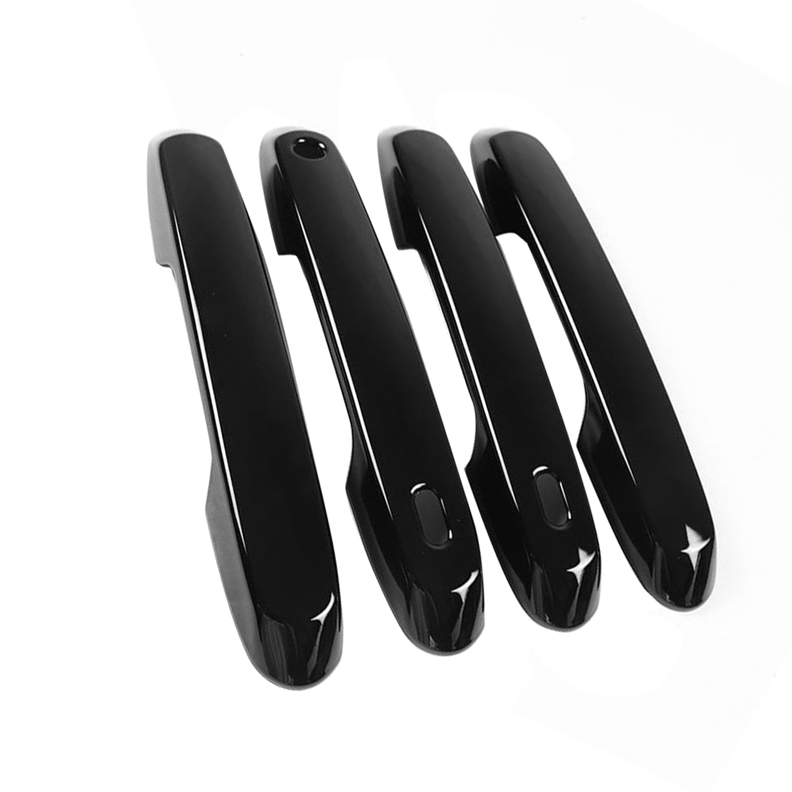 Door Handle & Rearview Mirror Cover Suitable For Toyota Prado LC250 2024 Glossy Black - Frazy's Auto Parts
