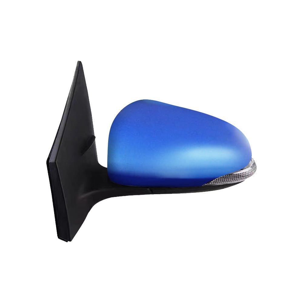 Door Mirror Suitable for Toyota Corolla ZRE182 2012 - 2018 Hatch Left Blue Heated - Frazy's Auto Parts