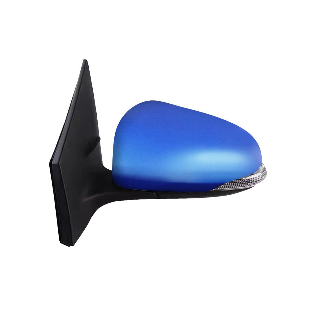 Door Mirror Suitable for Toyota Corolla ZRE182 2012 - 2018 Hatch Left Blue Heated - Frazy's Auto Parts