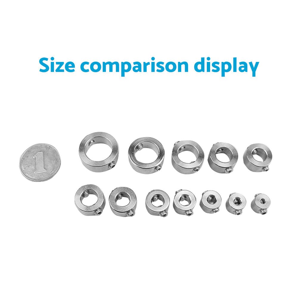 Drill Stop Collar Set 3mm - 16mm Drilling Bit Depth Stopper Ring Woodworking - Frazy's Auto Parts