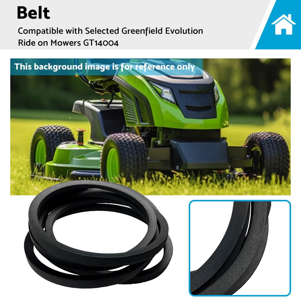 Drive Belt Suitable For Selected Greenfield Evolution Ride on Mowers GT14004 - Frazy's Auto Parts