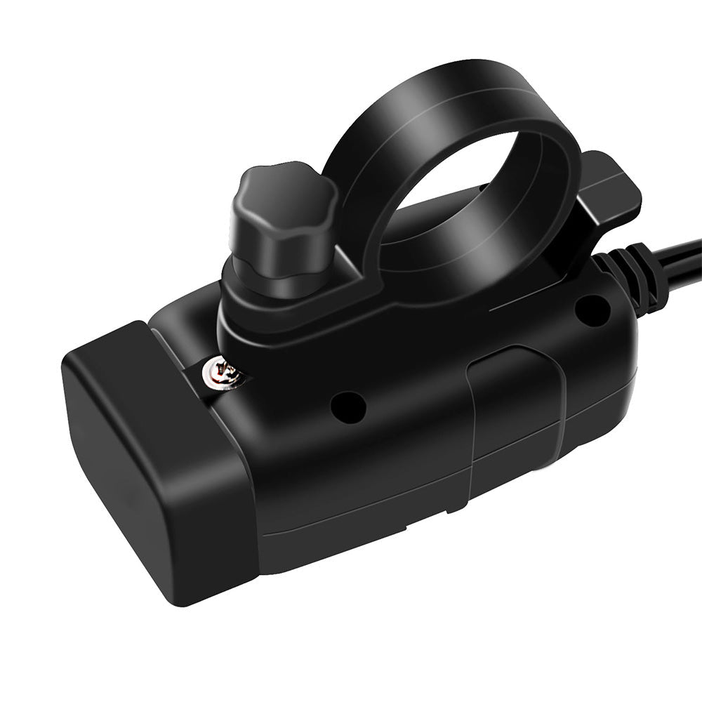 Dual USB Port Motorcycle Fast Charger Socket Suitable For Motorcycles – With LED Voltmeter Display & ON/OFF Switch - Frazy's Auto Parts