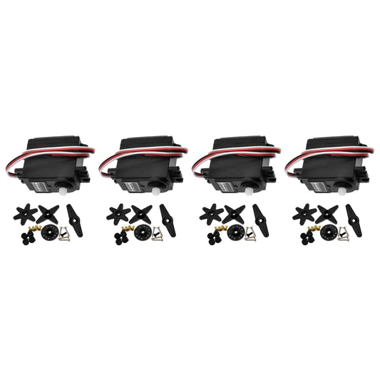 High Torque Standard Servos 4x Suitable For Futaba S3003 RC Car / Plane / Boat / Helicopter-0