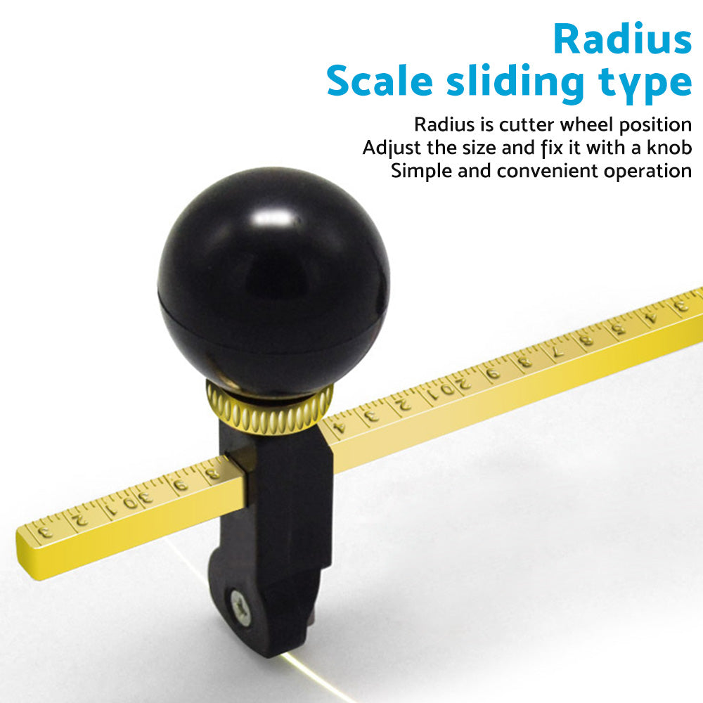 40cm Round Glass Cutter With Tungsten Carbide Cutting Wheel Suitable For Glazing-4