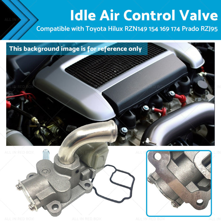 Idle Air Control Valve Suitable for Toyota Hilux RZN149 154 169 174 Prado RZJ95-0