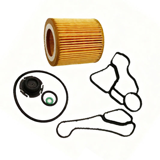 Oil Filter Housing Gasket & Seal Kit Suitable for BMW 1 Series 128i 2.0L-0