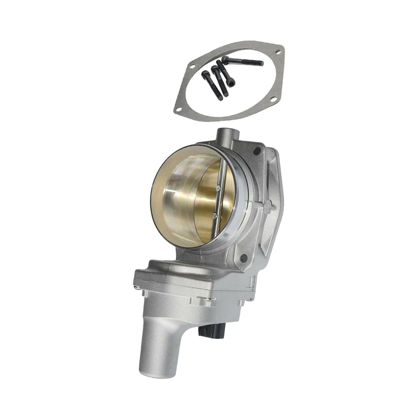 Throttle Body 102mm Silver Suitable For Cadillac CTS V / Trailblazer SS LS7 2005-2015-1