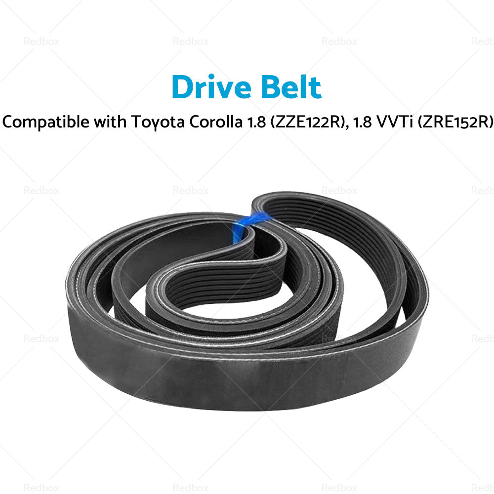 Ribbed Belt 6PK1810 Suitable for Toyota Corolla 1. 8 ZZE122R 1. 8VVTi ZRE152R-3