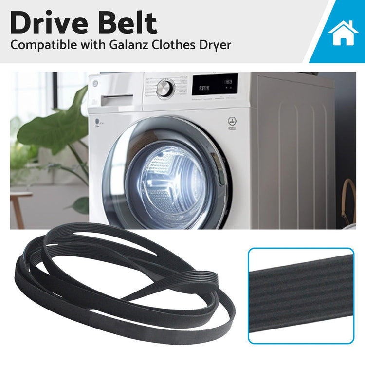 Drive Belt 7PH1915 Suitable for Galanz Clothes Dryer Rubber-4