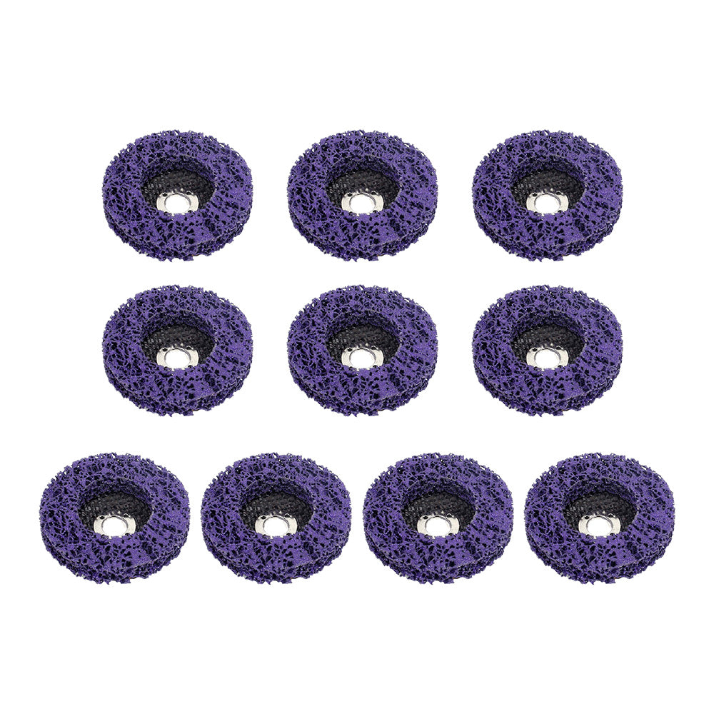 10x 4'' Poly Strip Disc Paint Stripping Wheel Abrasive Discs Suitable for Grinder-0