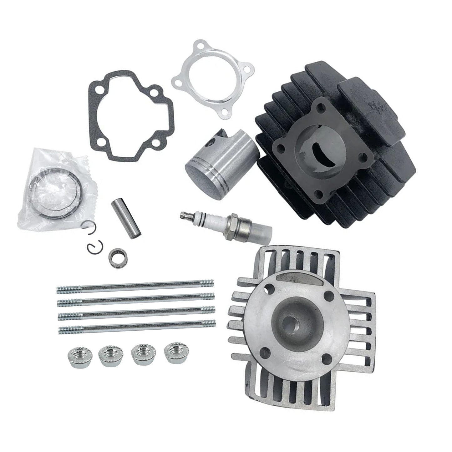 Rebuild Cylinder Head Bore & Piston Kit Suitable For Yamaha PW50 Peewee50-3