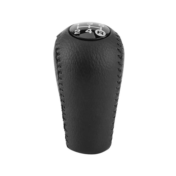 Black Leather Manual Gear Knob Set Suitable For Toyota 4Runner Hilux Land Cruiser Prado-1