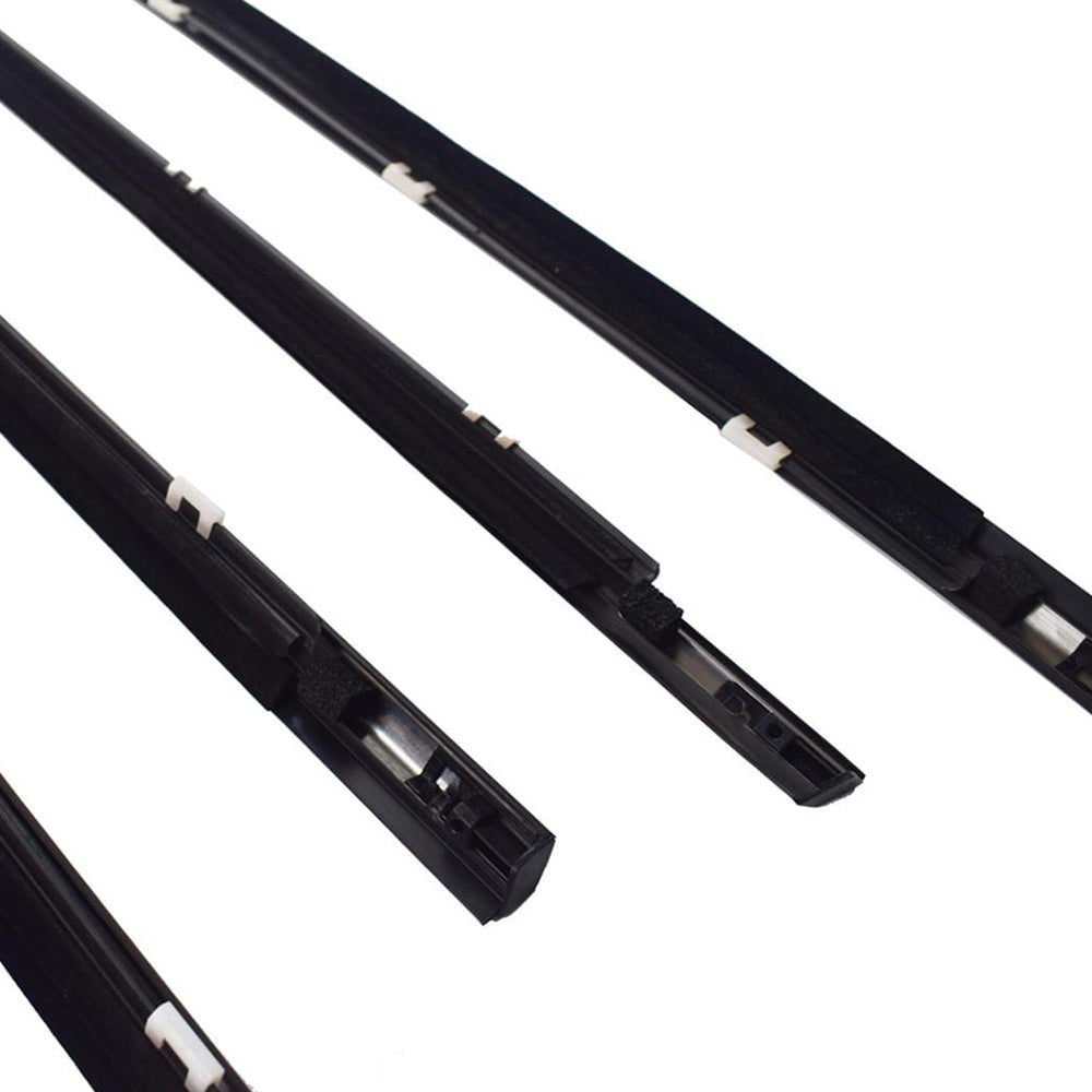 4x Weather Strip Window Moulding Trim Seal Belt Suitable For Hyundai i30 FD Hatch 2007–2012-4
