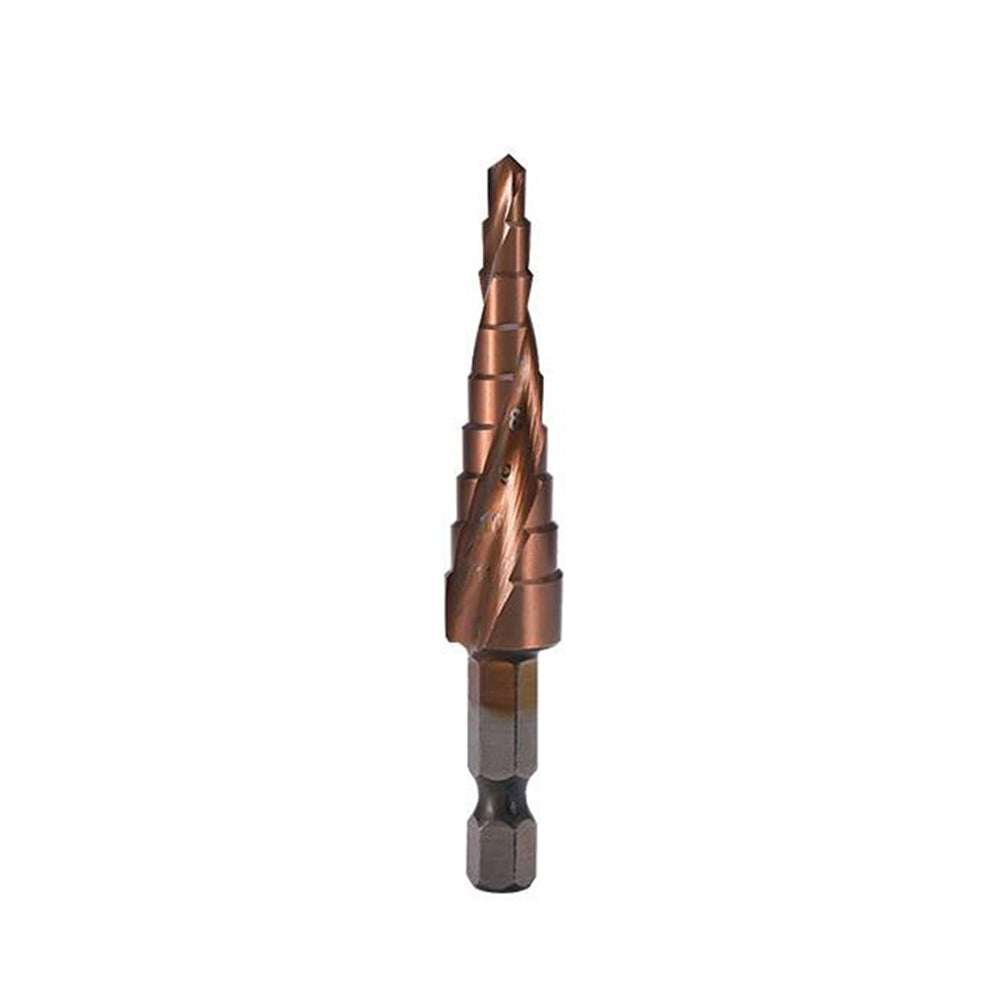Cobalt Steel Step Cone Drill Bit Hole Cutter 4-12/20/32mm for Stainless Steel-0