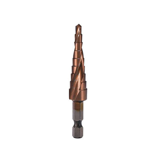 Cobalt Steel Step Cone Drill Bit Hole Cutter 4-12/20/32mm for Stainless Steel-0