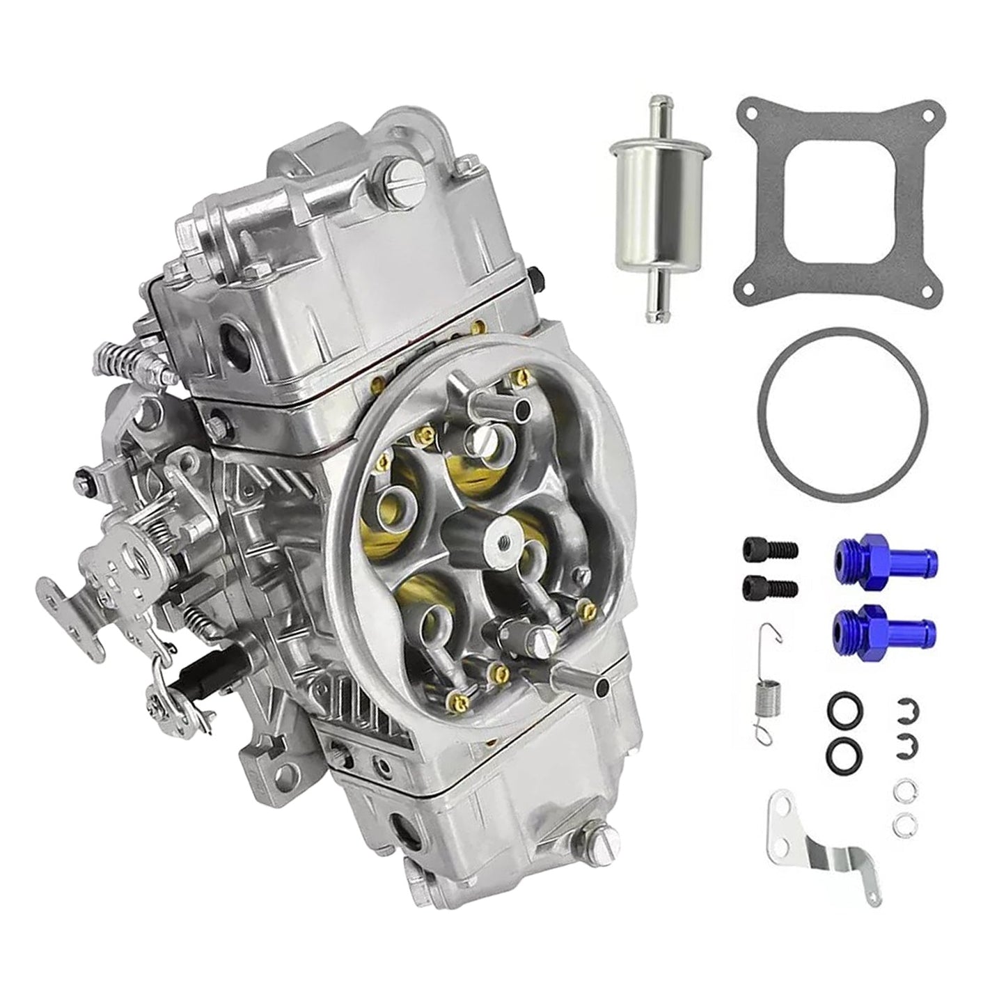 Carburetor Suitable For 4-Barrel Double Pumper Race Carburetor 650 CFM BR-67199-2