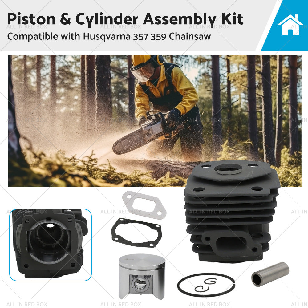 Piston  and  Cylinder Assembly Kit Suitable for Husqvarna 357 359 Chainsaw 47mm-0