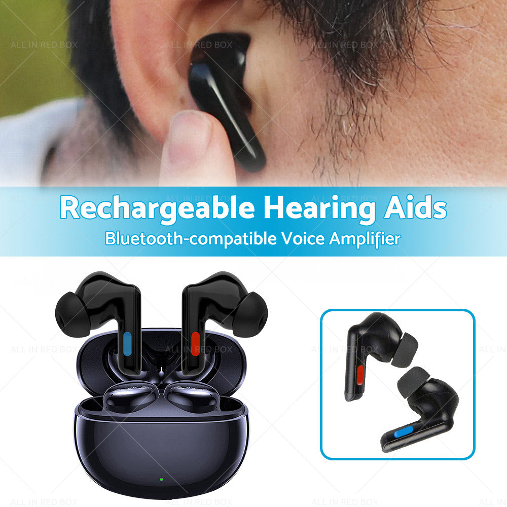 Bluetooth Pair of Rechargeable Hearing Aid Bluetooth-compatible Voice Amplifier-1