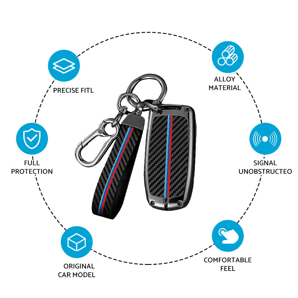 Car Remote Key Fob Cover Case Shell Suitable For Chery Omoda 5 Zinc Alloy-4