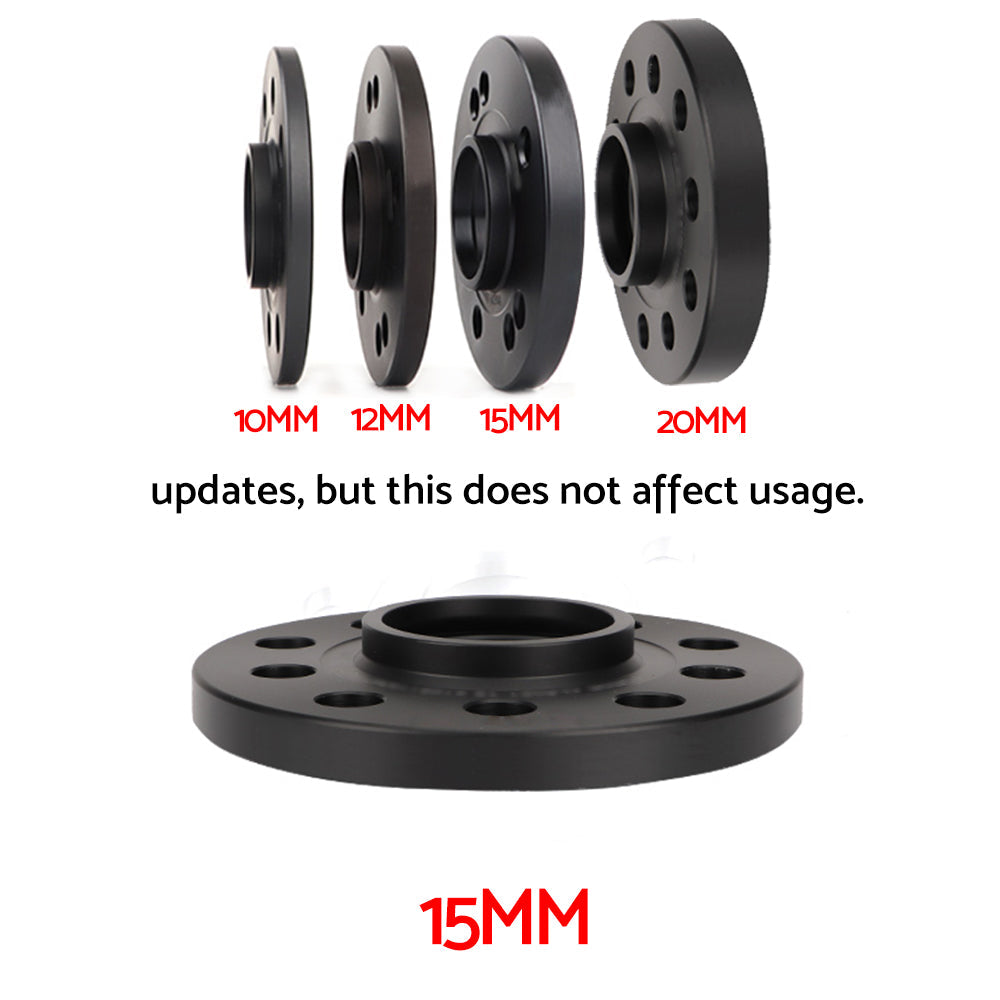 2PCS 10mm  Wheel Spacers Suitable For 6061-T6 Porsche Cayman Cayenne Panamera-4